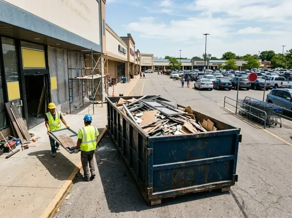 retail-store-renovation-debris-003 — frequently asked questions, Roll-off Dumpster Rentals in Priest River, ID